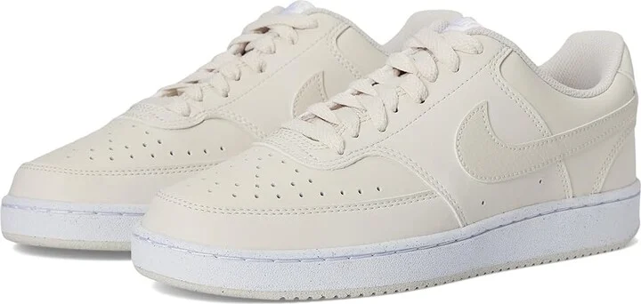 Nike Court Vision Low Women's Shoes Light Orewood Brown/Light Orewood Brown/White : 10.5 B - Medium, Synthetic