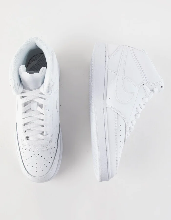 NIKE Court Vision Mid Womens Shoes - Image 5