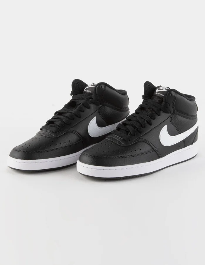 NIKE Court Vision Mid Womens Shoes - Image 2
