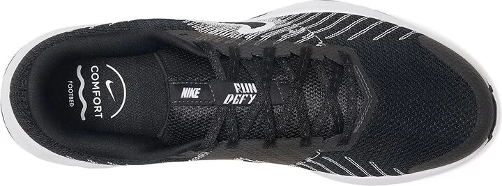 Nike Defy Men's Shoes Black/White : 11.5 M, Textile - Image 2