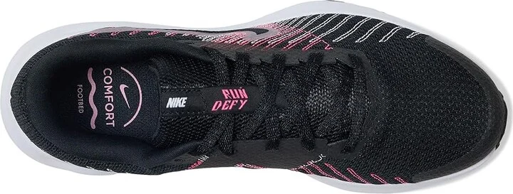 Nike Defy Women's Shoes Black/Elemental Pink/Hyper Pink/Pink Foam/White/Black : 6.5 M, Textile - Image 2