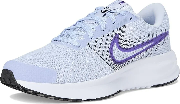 Nike Defy Women's Shoes Ghost/Court Purple/Black/White : 9.5 M, Textile - Image 5