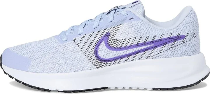 Nike Defy Women's Shoes Ghost/Court Purple/Black/White : 9.5 M, Textile - Image 6