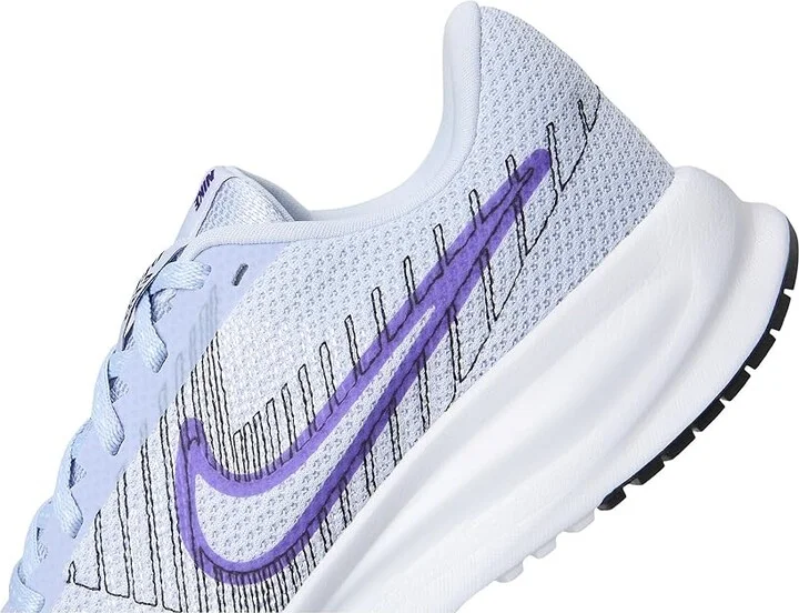 Nike Defy Women's Shoes Ghost/Court Purple/Black/White : 9.5 M, Textile - Image 7