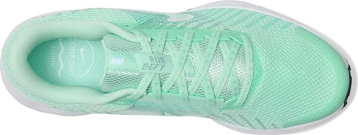 Nike Defy Women's Shoes Mint Foam/White/Cannon/Bleached Turquoise/Black : 9.5 M, Textile - Image 2