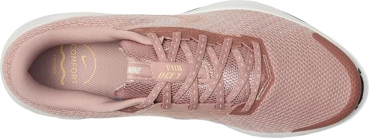 Nike Defy Women's Shoes Particle Pink/Orange Chalk/Soft Pearl/Washed Coral/Sail/Black : 10.5 M, Textile - Image 2