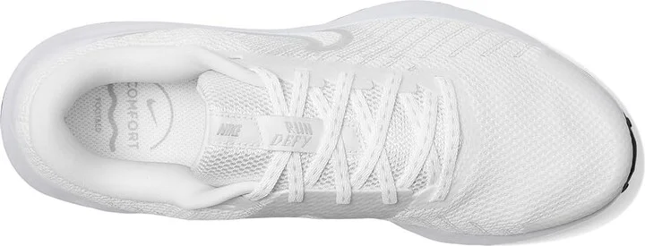 Nike Defy Women's Shoes White/Pure Platinum/Black : 12 M, Textile - Image 2