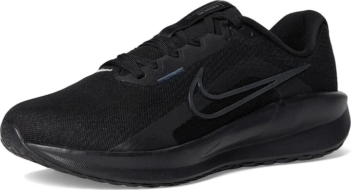 Nike Downshifter 13 Men's Shoes Anthracite/Black/Wolf Grey : 14 EE - Wide, Textile - Image 5