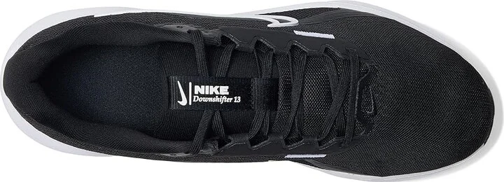 Nike Downshifter 13 Men's Shoes Black/White/Dark Smoke Grey : 13 D - Medium, Textile - Image 2