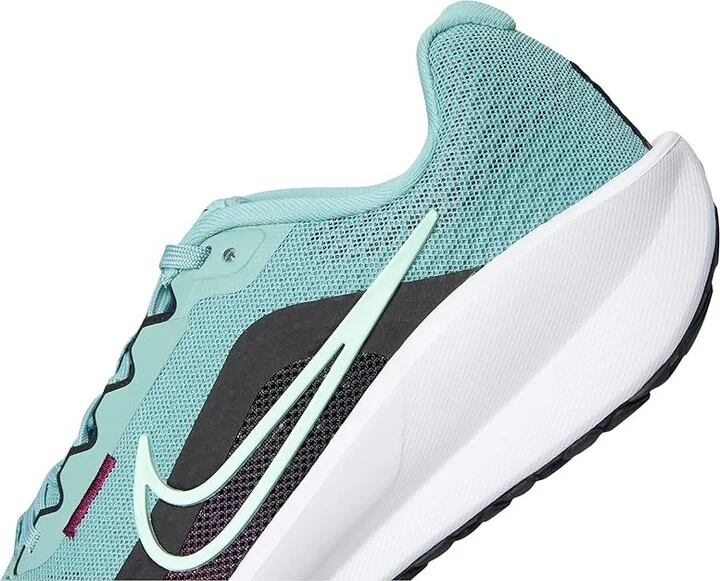 Nike Downshifter 13 Women's Shoes Cannon/Mint Foam/Black/Bordeaux/White : 7 B - Medium, Textile - Image 7