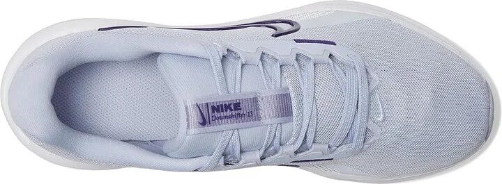 Nike Downshifter 13 Women's Shoes Ghost/Court Purple/Football Grey/White : 10 B - Medium, Textile - Image 2
