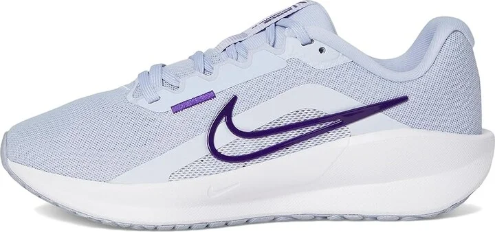 Nike Downshifter 13 Women's Shoes Ghost/Court Purple/Football Grey/White : 10 B - Medium, Textile - Image 6