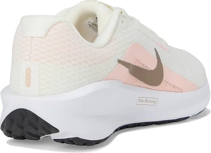 Nike Downshifter 13 Women's Shoes Sail/Mink Brown/Washed Coral/White/Black : 9.5 B - Medium, Textile - Image 4