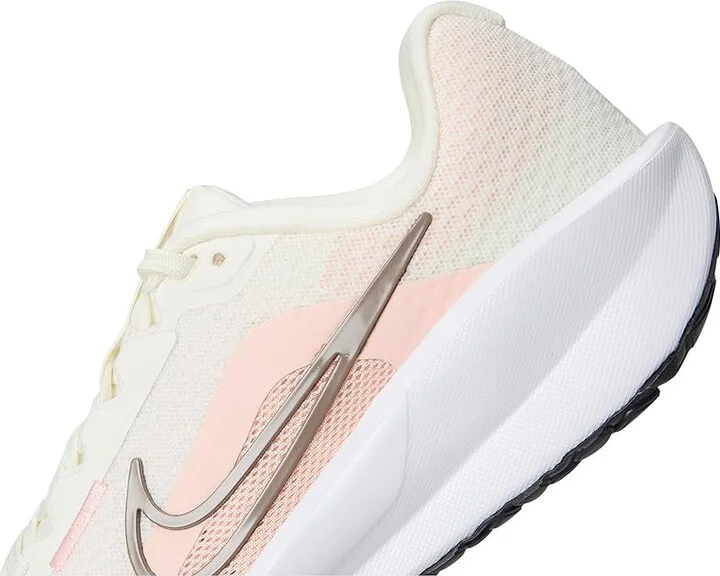 Nike Downshifter 13 Women's Shoes Sail/Mink Brown/Washed Coral/White/Black : 9.5 B - Medium, Textile - Image 7
