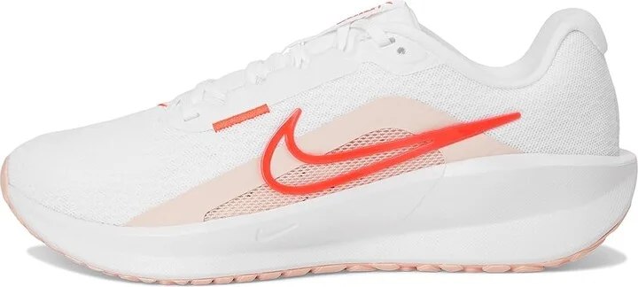 Nike Downshifter 13 Women's Shoes White/ Bright Crimson/Washed Coral : 6.5 B - Medium, Textile - Image 6
