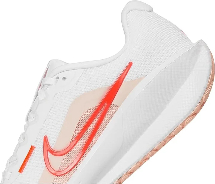 Nike Downshifter 13 Women's Shoes White/ Bright Crimson/Washed Coral : 6.5 B - Medium, Textile - Image 7