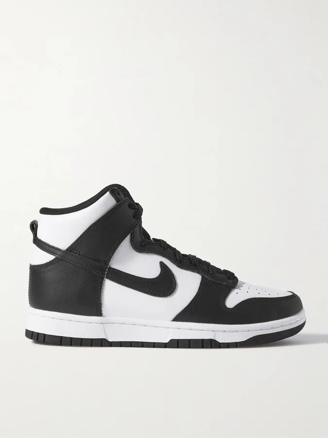 Nike - Dunk High Leather Sneakers - White