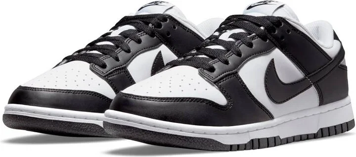 Nike Dunk Low NN sneakers in black and white - Image 2