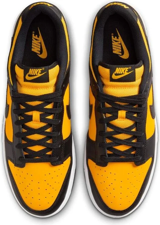 Nike Dunk Low sneakers in yellow and black - Image 3
