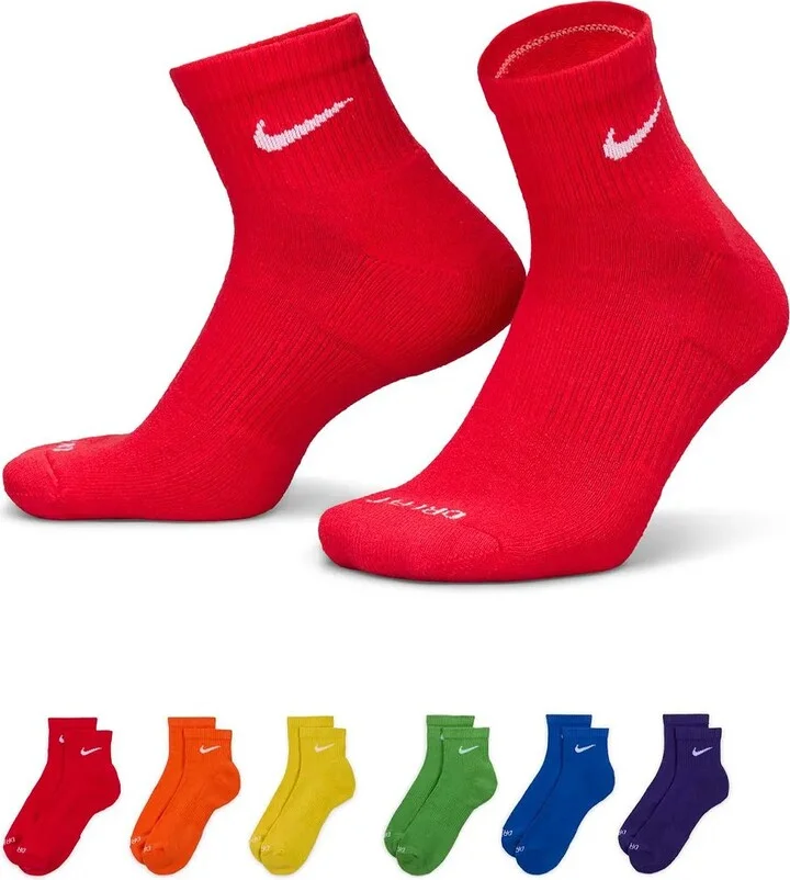 Nike Everyday Plus Cushioned Ankle Socks 6 Pack