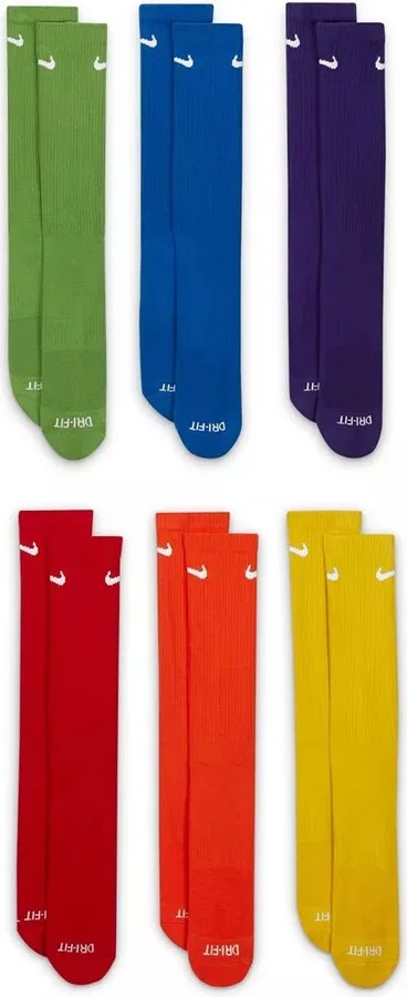 Nike Everyday Plus Cushioned Crew Socks 6 Pack