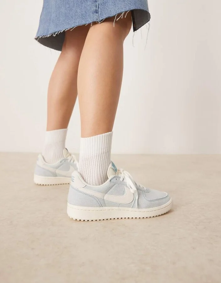 Nike Field General sneakers in denim blue - Image 4