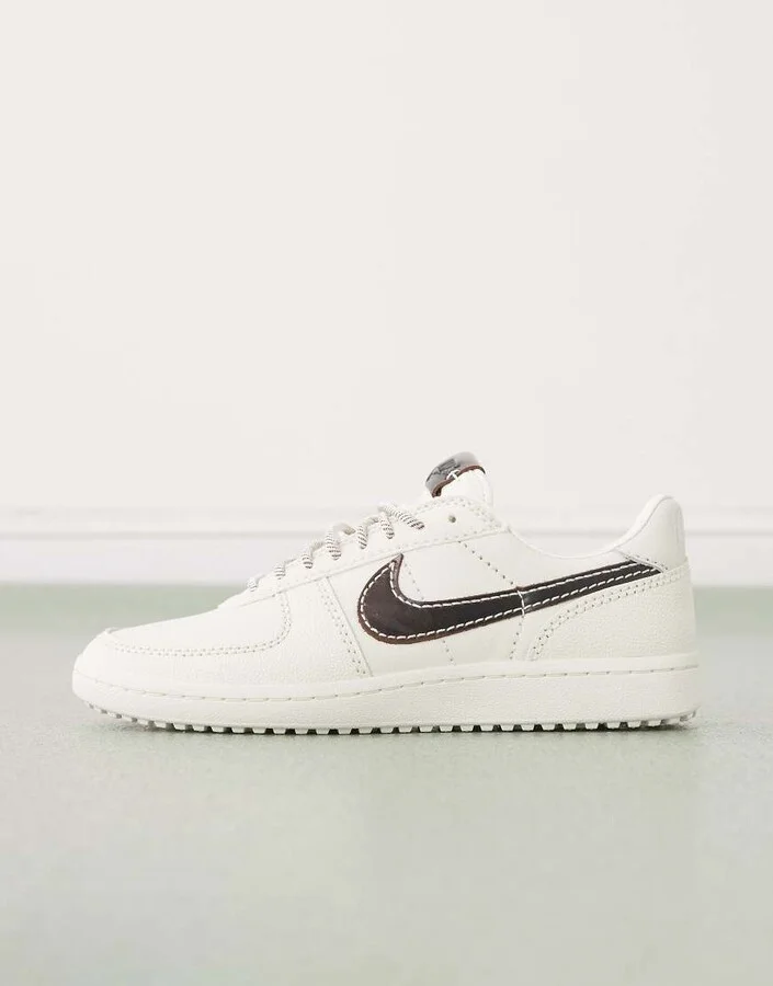 Nike Field General sneakers in ivory & brown - Image 2