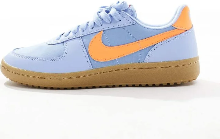 Nike Field General sneakers in purple and orange - Image 2