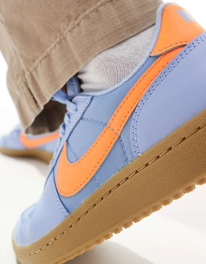 Nike Field General sneakers in purple and orange - Image 3
