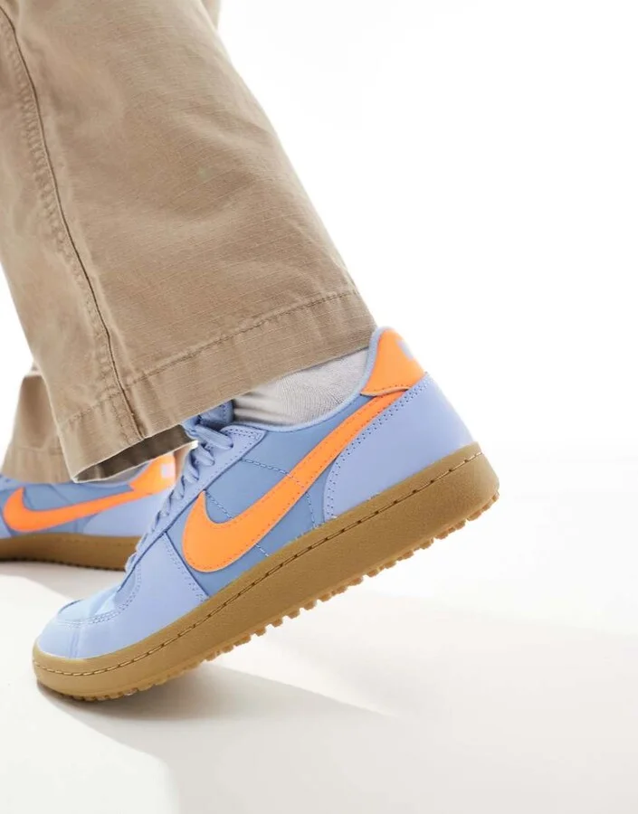 Nike Field General sneakers in purple and orange