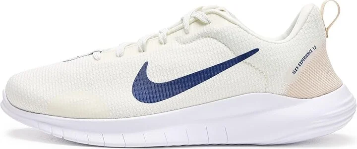 Nike Flex Experience Run 12 Men's Cross Training Shoes Sail/Deep Royal Blue/Light Orewood Brown : 6.5 M, Synthetic - Image 6