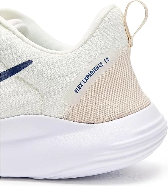 Nike Flex Experience Run 12 Men's Cross Training Shoes Sail/Deep Royal Blue/Light Orewood Brown : 6.5 M, Synthetic - Image 7