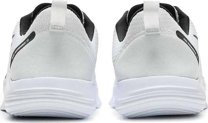 Nike Flex Experience Run 12 Men's Cross Training Shoes White/Black/White : 11.5 M, Synthetic - Image 5