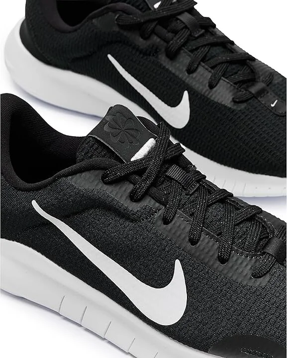 Nike Flex Experience Run 12 Women's Shoes Black/White/Dark Smoke Grey : 11 M, Textile - Image 7