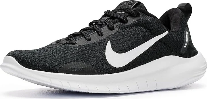 Nike Flex Experience Run 12 Women's Shoes Black/White/Dark Smoke Grey : 11 M, Textile