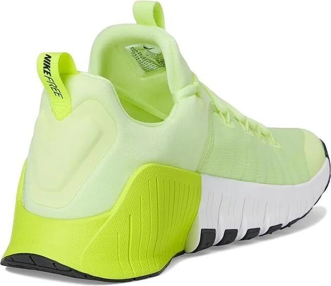 Nike Free Metcon 6 Men's Cross Training Shoes Barely Volt/Black/Volt/White : 8 M, Synthetic - Image 4