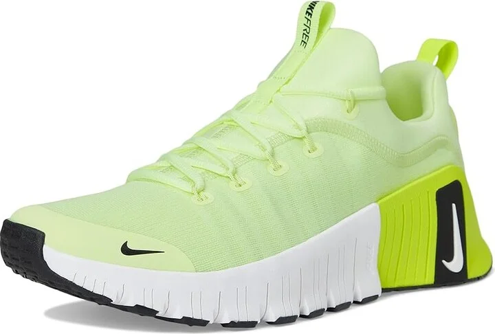Nike Free Metcon 6 Men's Cross Training Shoes Barely Volt/Black/Volt/White : 8 M, Synthetic - Image 5