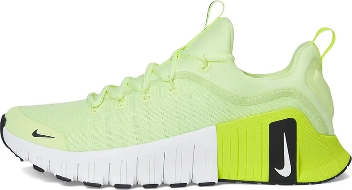 Nike Free Metcon 6 Men's Cross Training Shoes Barely Volt/Black/Volt/White : 8 M, Synthetic - Image 6
