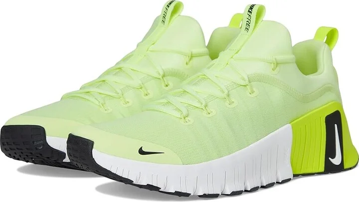 Nike Free Metcon 6 Men's Cross Training Shoes Barely Volt/Black/Volt/White : 8 M, Synthetic