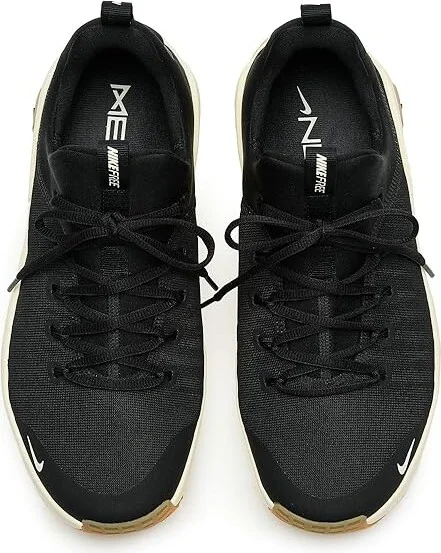 Nike Free Metcon 6 Men's Cross Training Shoes Black/Coconut Milk/Gum Light Brown : 13 M, Synthetic - Image 2