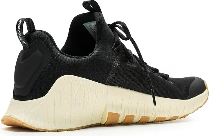 Nike Free Metcon 6 Men's Cross Training Shoes Black/Coconut Milk/Gum Light Brown : 13 M, Synthetic - Image 3