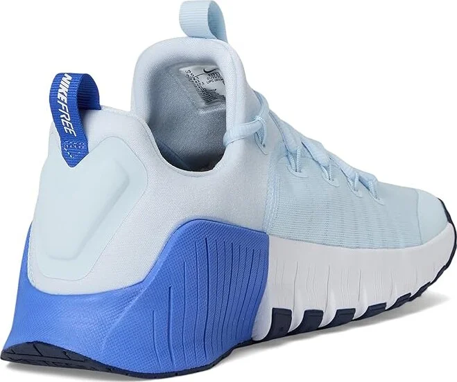 Nike Free Metcon 6 Men's Cross Training Shoes Blue Tint/White/Comet Blue/Midnight Navy : 6 M, Synthetic - Image 4