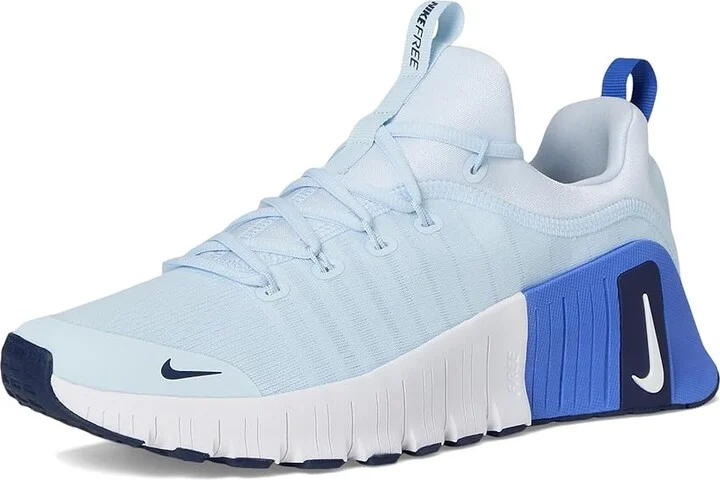 Nike Free Metcon 6 Men's Cross Training Shoes Blue Tint/White/Comet Blue/Midnight Navy : 6 M, Synthetic - Image 5