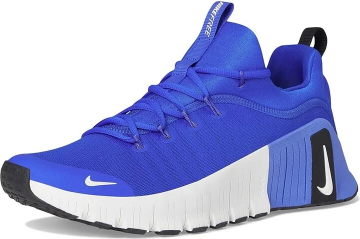 Nike Free Metcon 6 Men's Cross Training Shoes Racer Blue/Summit White/Black : 14 M, Synthetic - Image 5