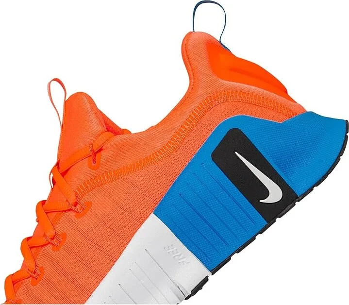 Nike Free Metcon 6 Men's Cross Training Shoes Total Orange/White/Photo Blue/Black : 8 M, Synthetic - Image 7