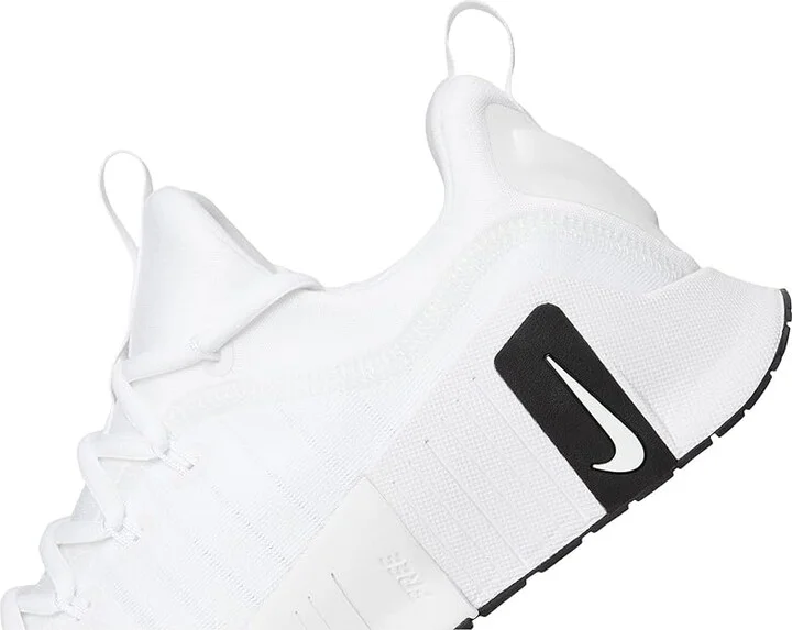 Nike Free Metcon 6 Men's Cross Training Shoes White/Black/White : 15 M, Synthetic - Image 7