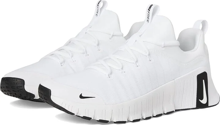 Nike Free Metcon 6 Men's Cross Training Shoes White/Black/White : 15 M, Synthetic