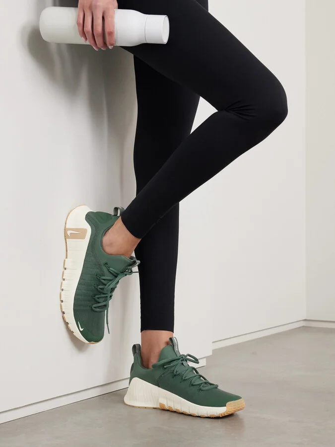 Nike - Free Metcon 6 Mesh Sneakers - Green - Image 2