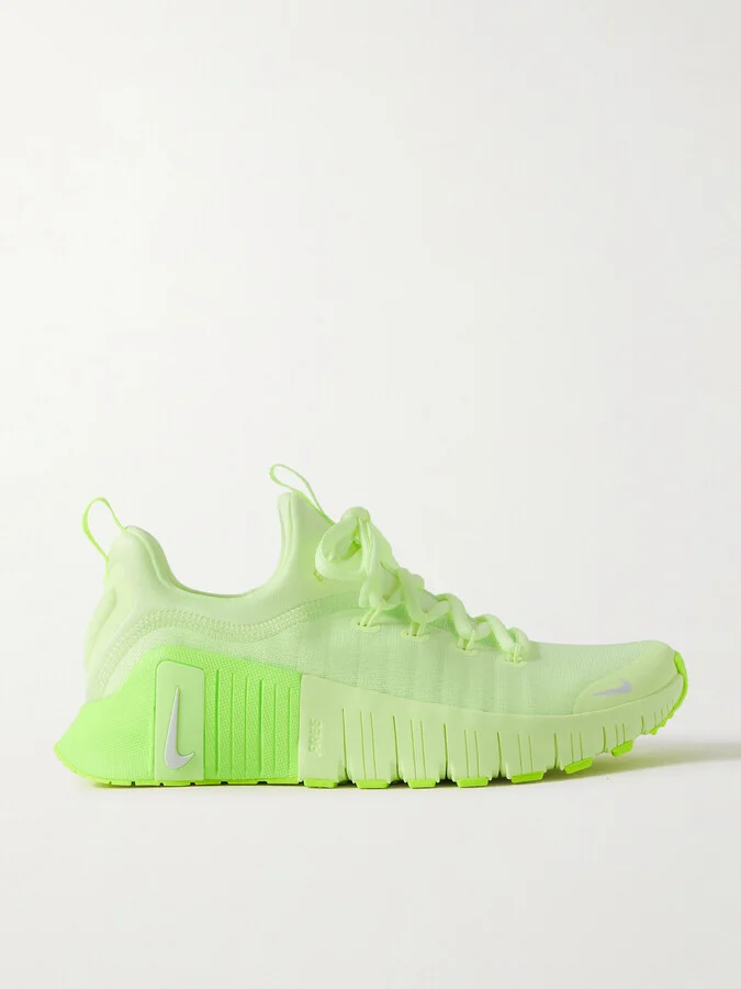 Nike - Free Metcon 6 Mesh Sneakers - Green