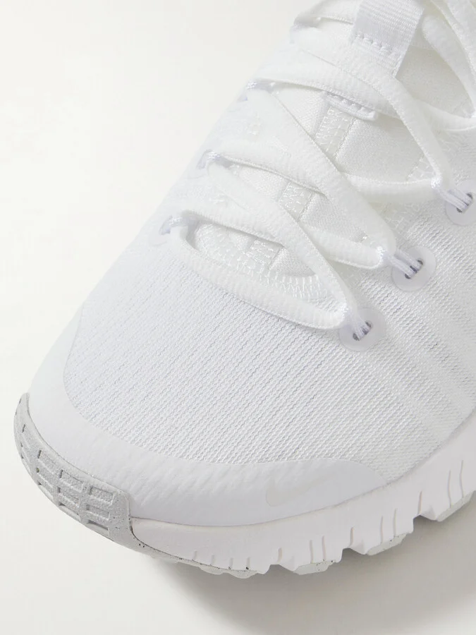 Nike - Free Metcon 6 Mesh Sneakers - White - Image 4